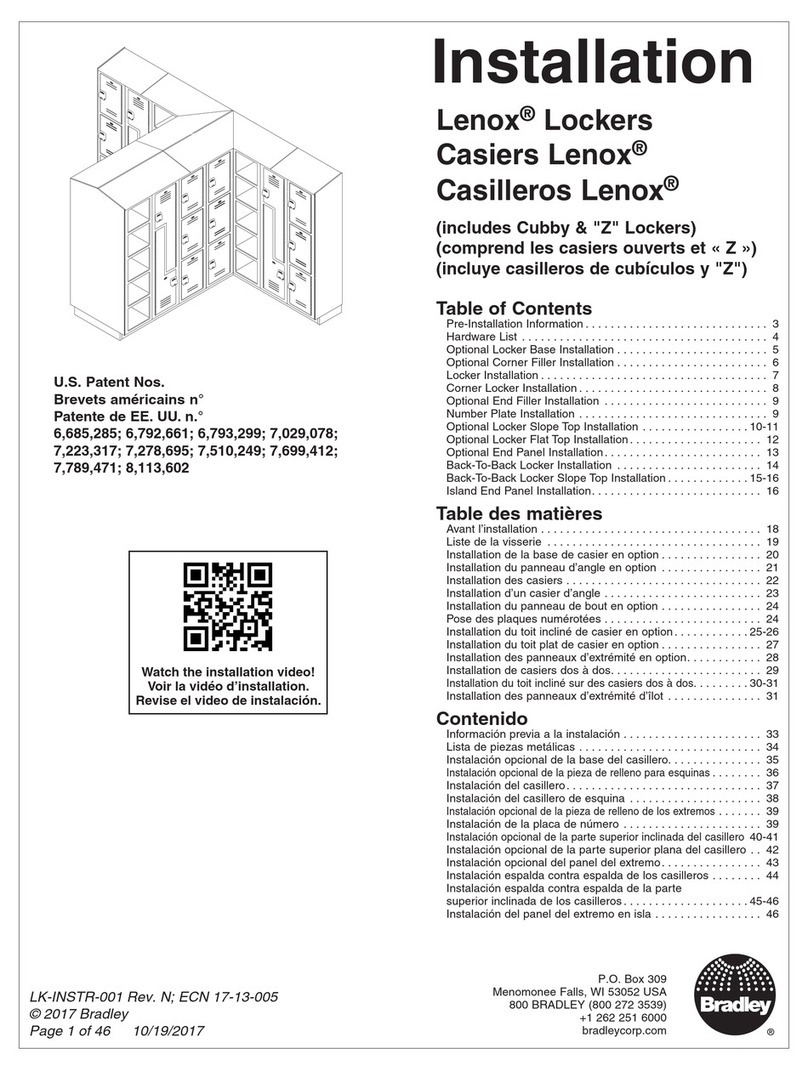 Bradley Lenox User manual Bradley Lenox User manual