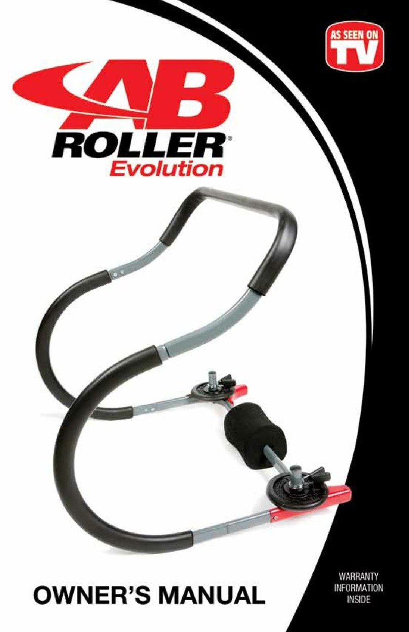 Ab Roller Evolution User manual