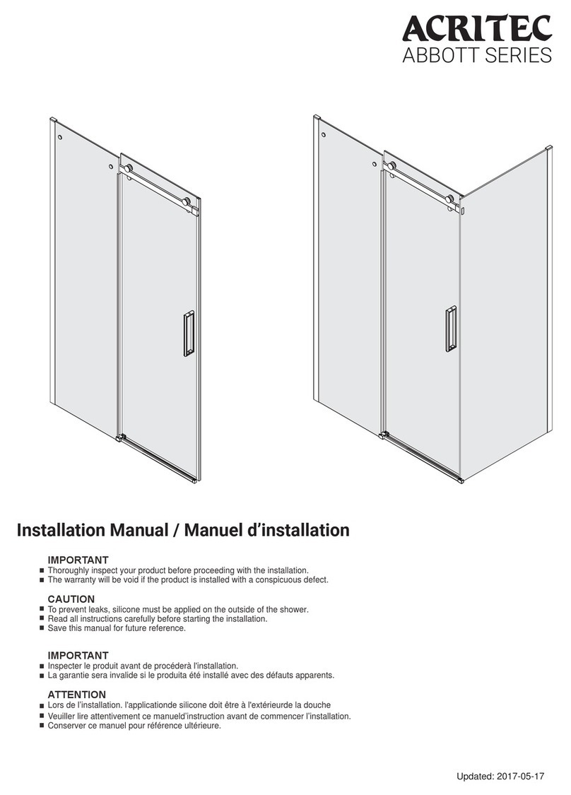 ACRITEC ABBOTT Series installation manual ACRITEC ABBOTT Series installation manual