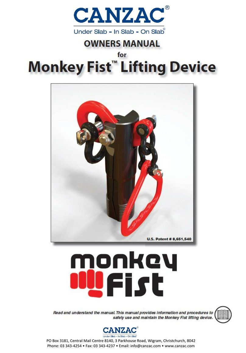 Canzac Monkey Fist owner's manual