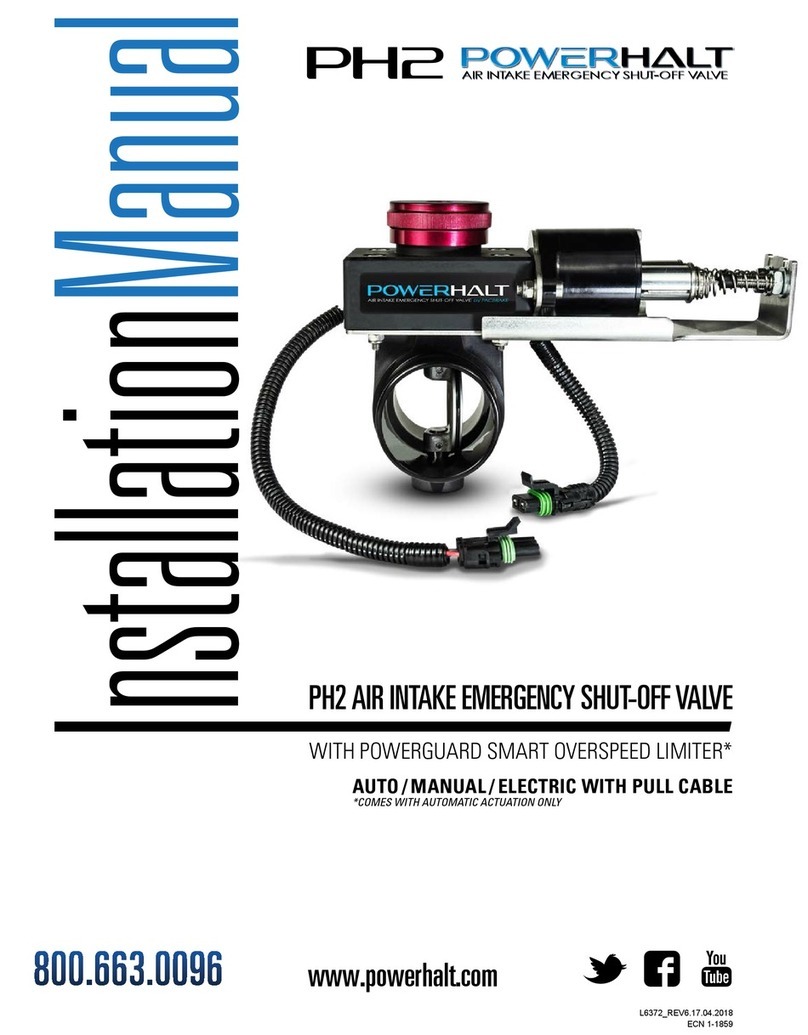 Pacbrake PowerHalt PH2 installation manual