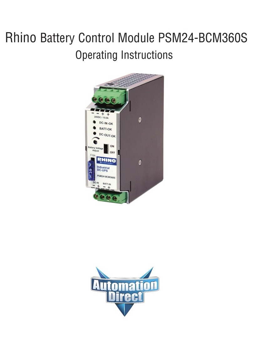 AutomationDirect PSM24-BCM360S operating instructions