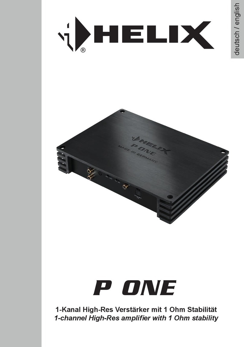 HELIX P ONE User manual