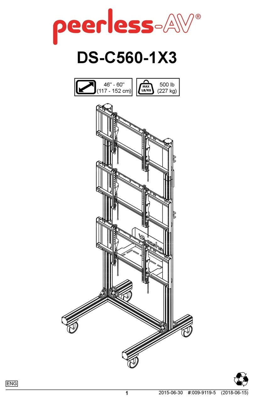 peerless-AV DS-C560-1X3 installation instructions