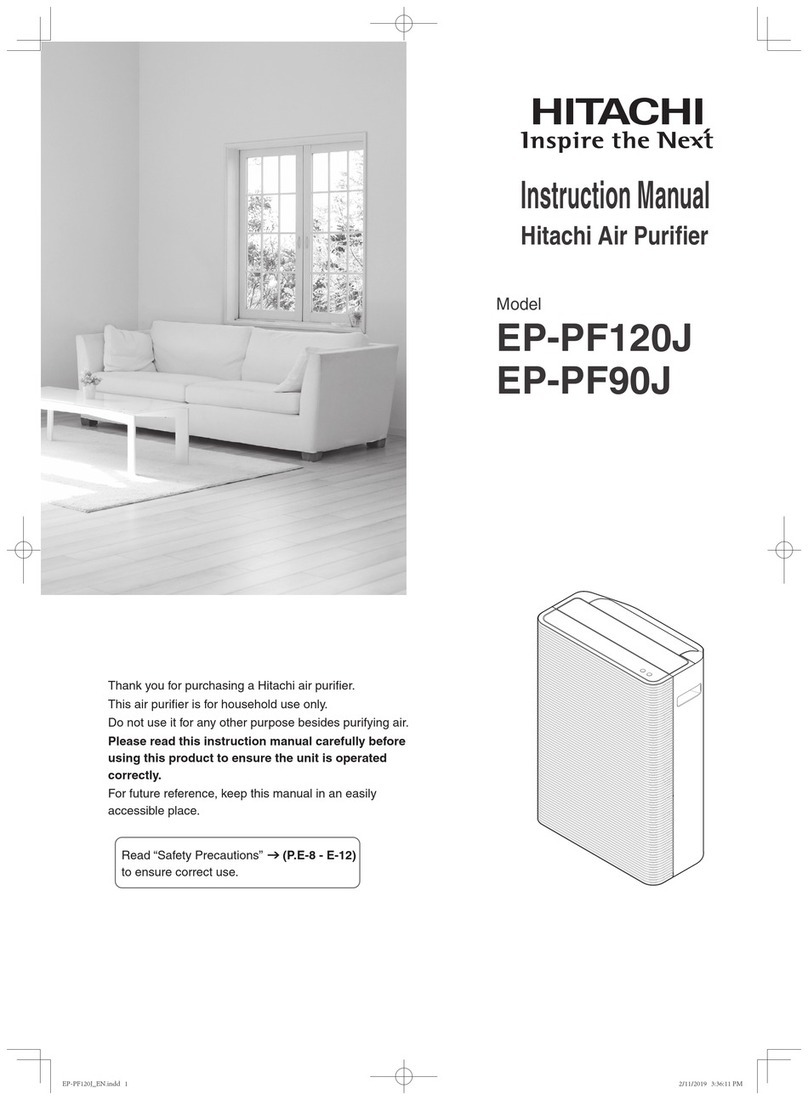 Hitachi EP-PF120J instruction manual