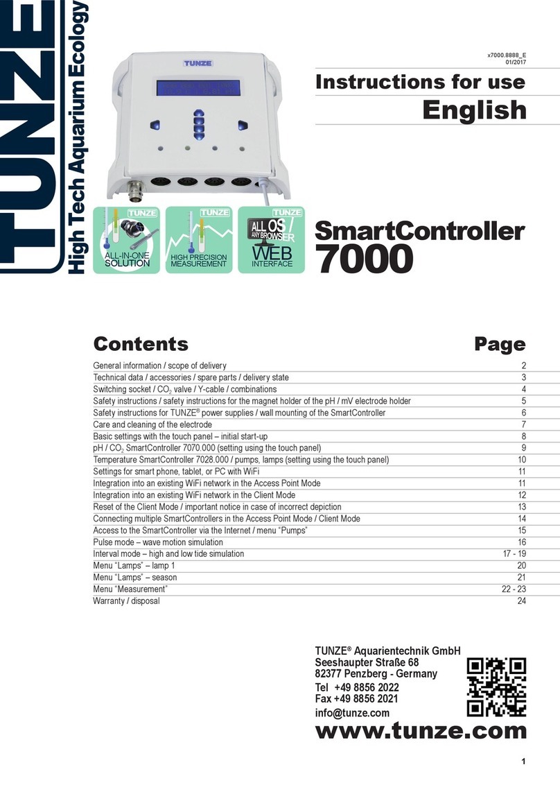 Tunze SmartController 7000 User manual