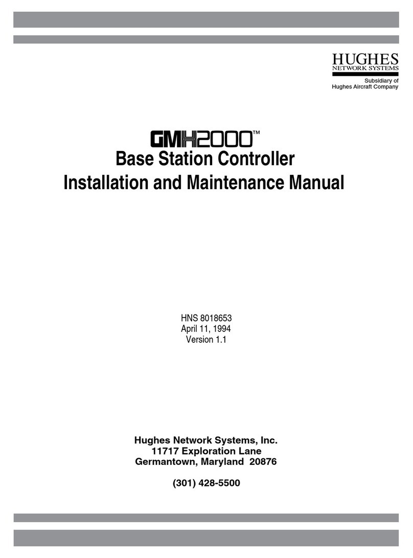 Hughes Network Systems GMH2000 Installation and maintenance manual Hughes Network Systems GMH2000 Installation and maintenance manual