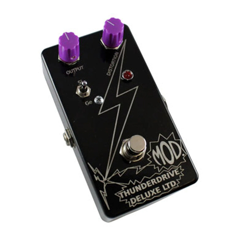 Mod THUNDERDRIVE DELUXE LTD instructions
