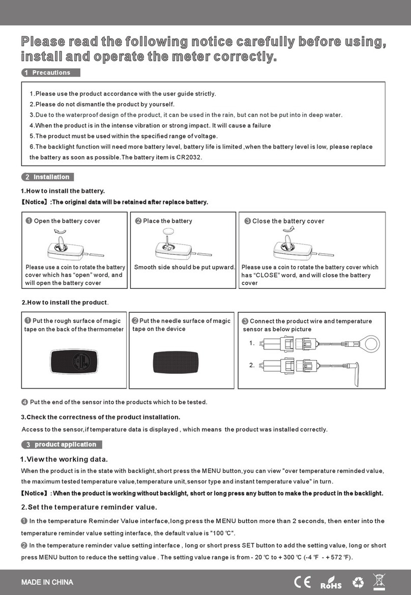 Hardline TH-1 User manual