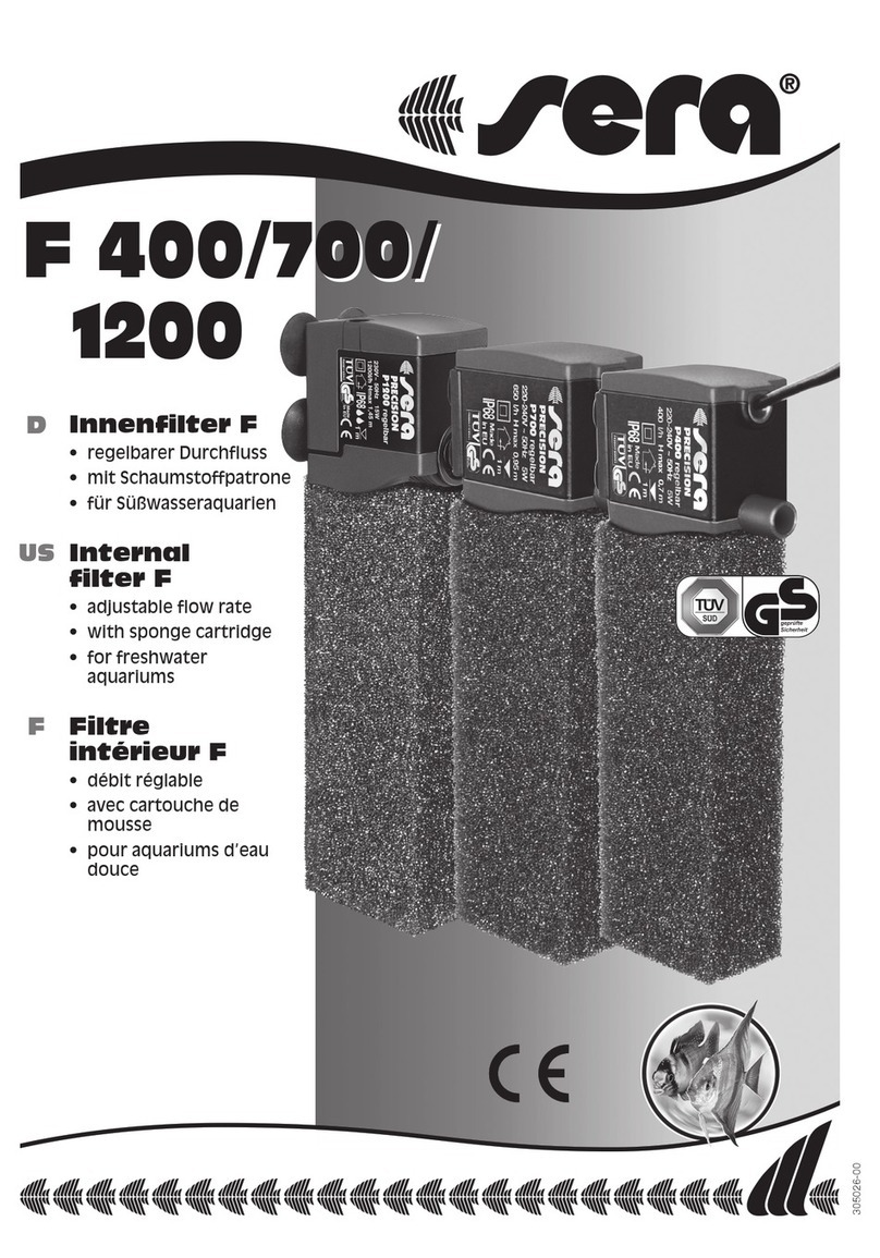 Sera F 400 Specification sheet