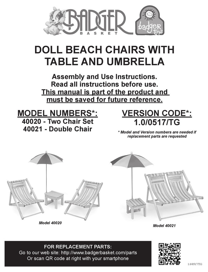 Badger Basket 40020 Quick setup guide Badger Basket 40020 Quick setup guide