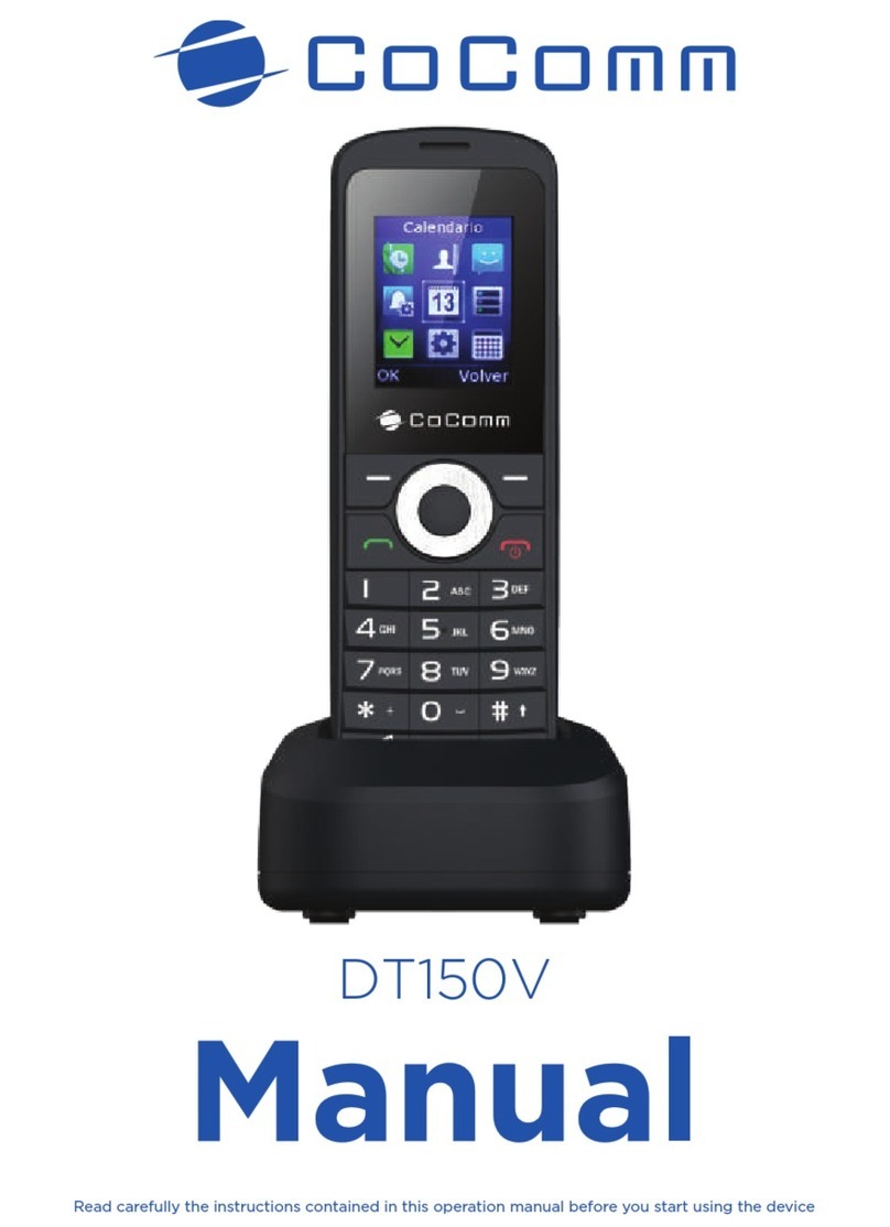CoComm DT150V User manual
