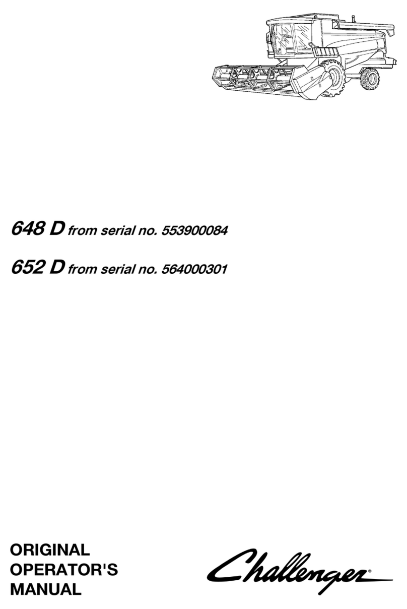 Challenger 648 D User manual