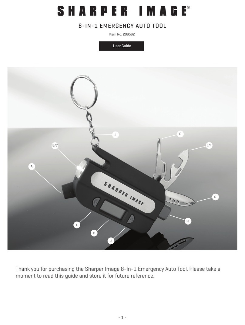 Sharper Image 206562 User manual