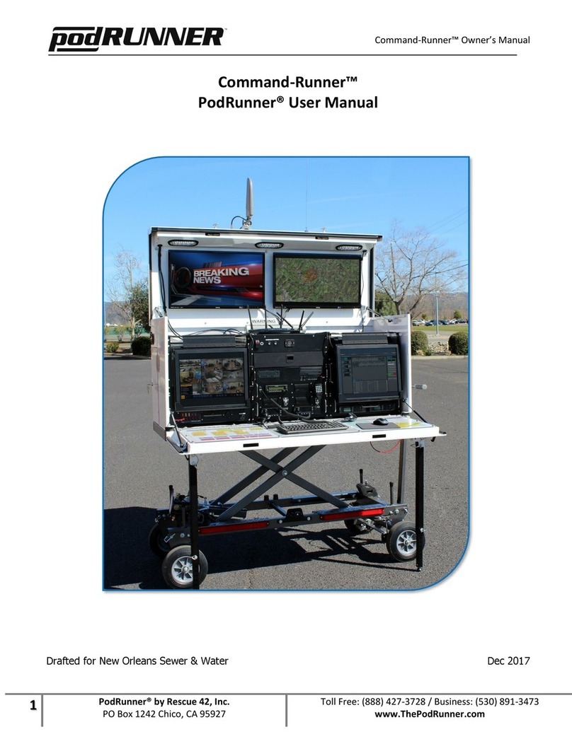 Rescue 42 PodRunner Command-Runner owner's manual