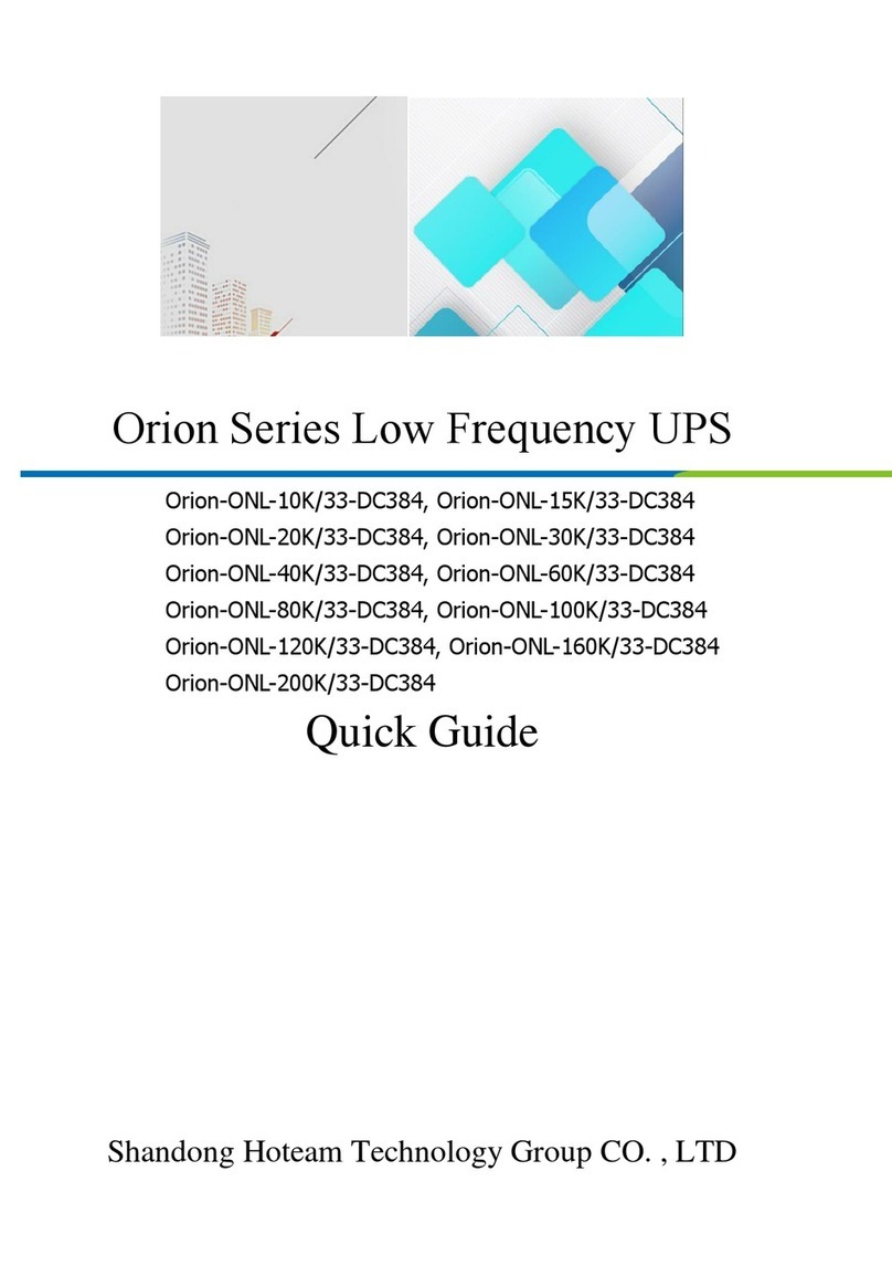 Hoteam Orion Series quick guide