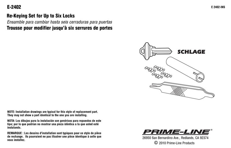 Prime-Line E-2402 manual