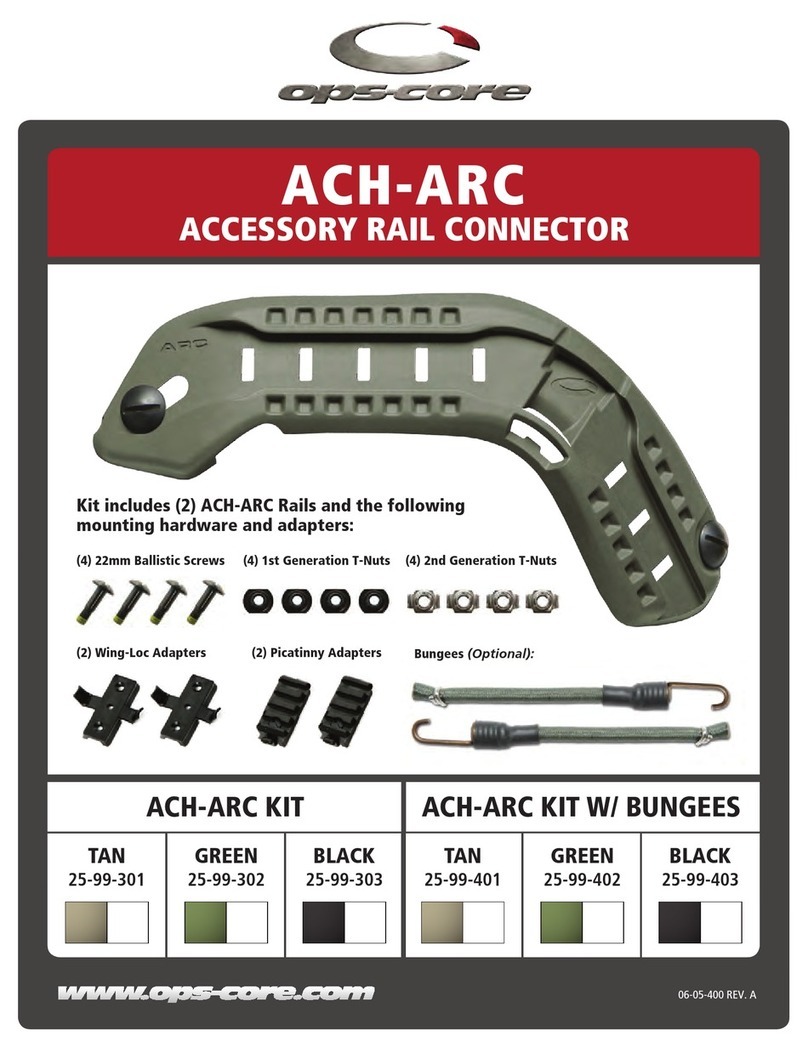 Ops-Core ACH-ARC User manual