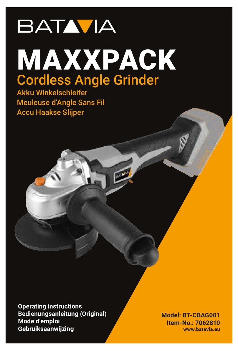 Batavia MAXXPACK BT-CBAG001 operating instructions