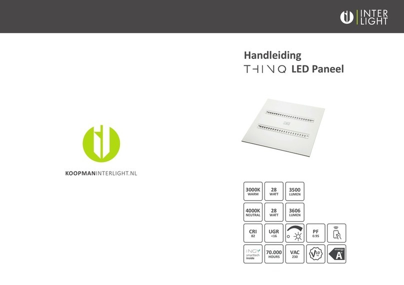 INTER LIGHT Thinq User manual