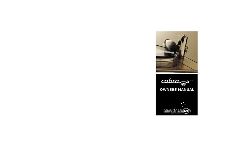 Continuum Cobra S User manual
