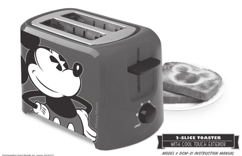 Select Brands DCM-21 instruction manual