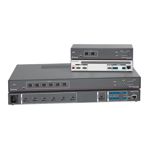 Extron electronics SW HD 4K PLUS Series User manual
