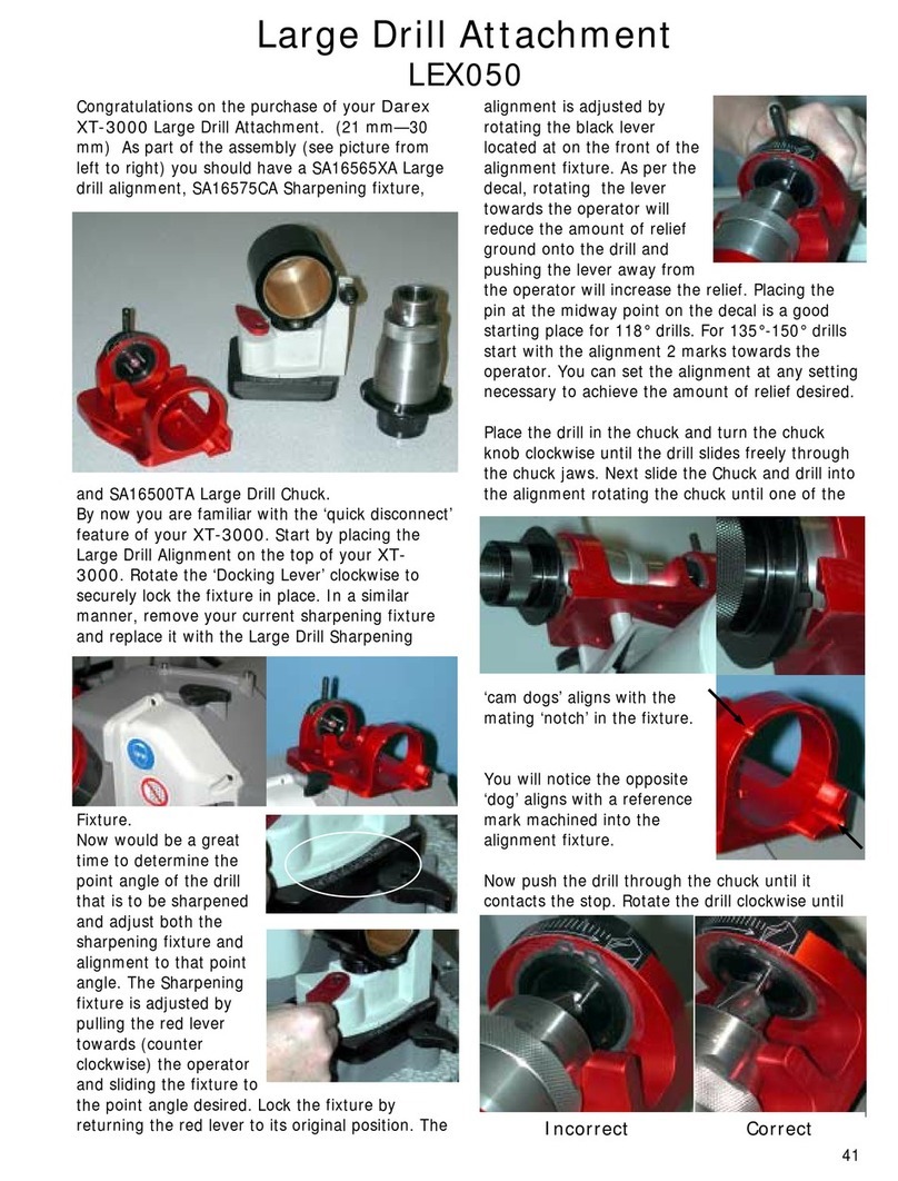 Darex LEX050 User manual