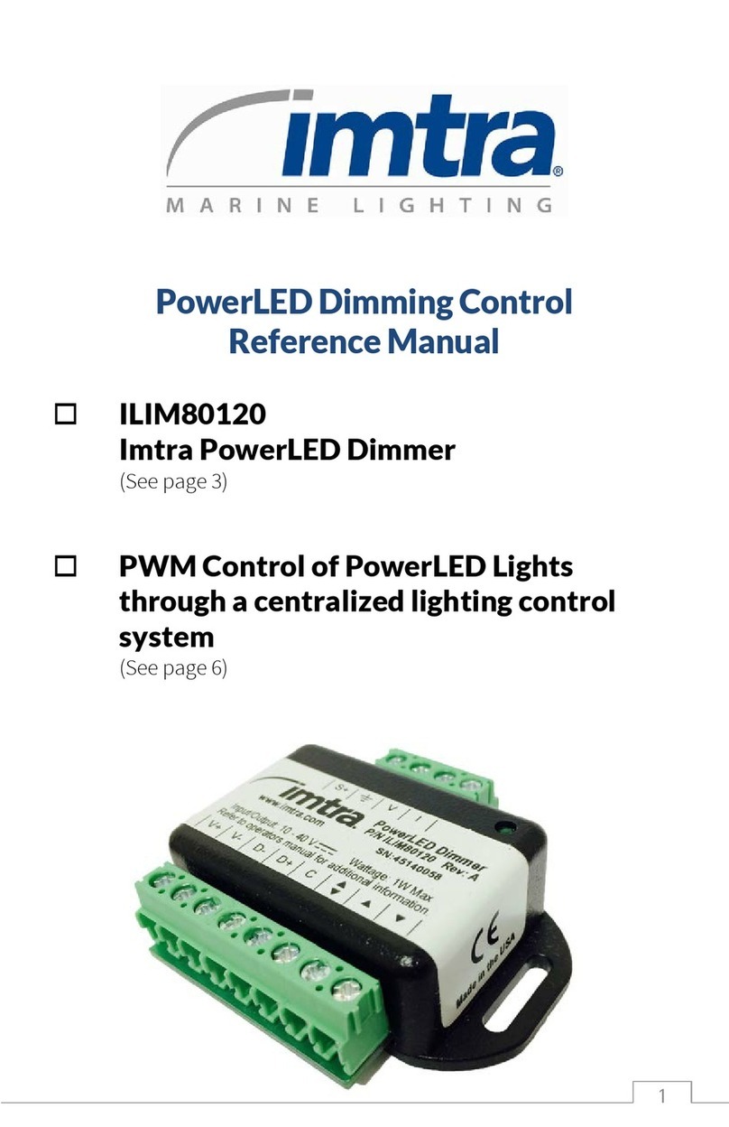 Imtra PowerLED ILIM80120 Reference manual