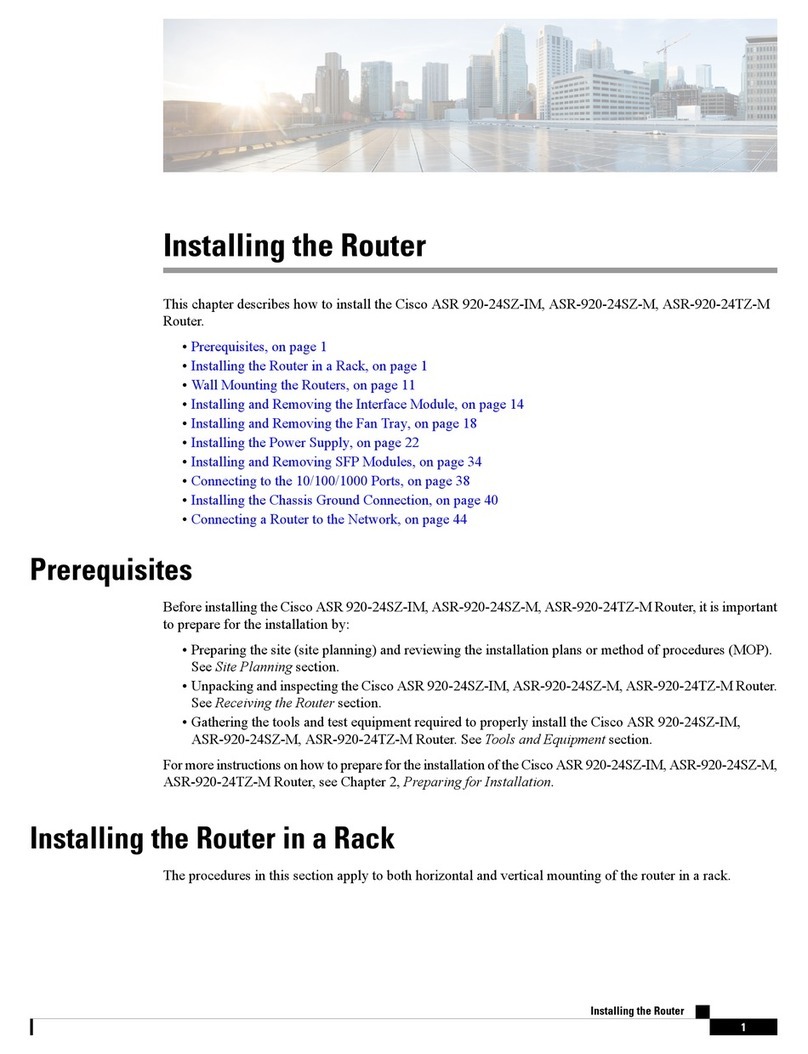 Cisco ASR 920-24SZ-IM Instruction Manual