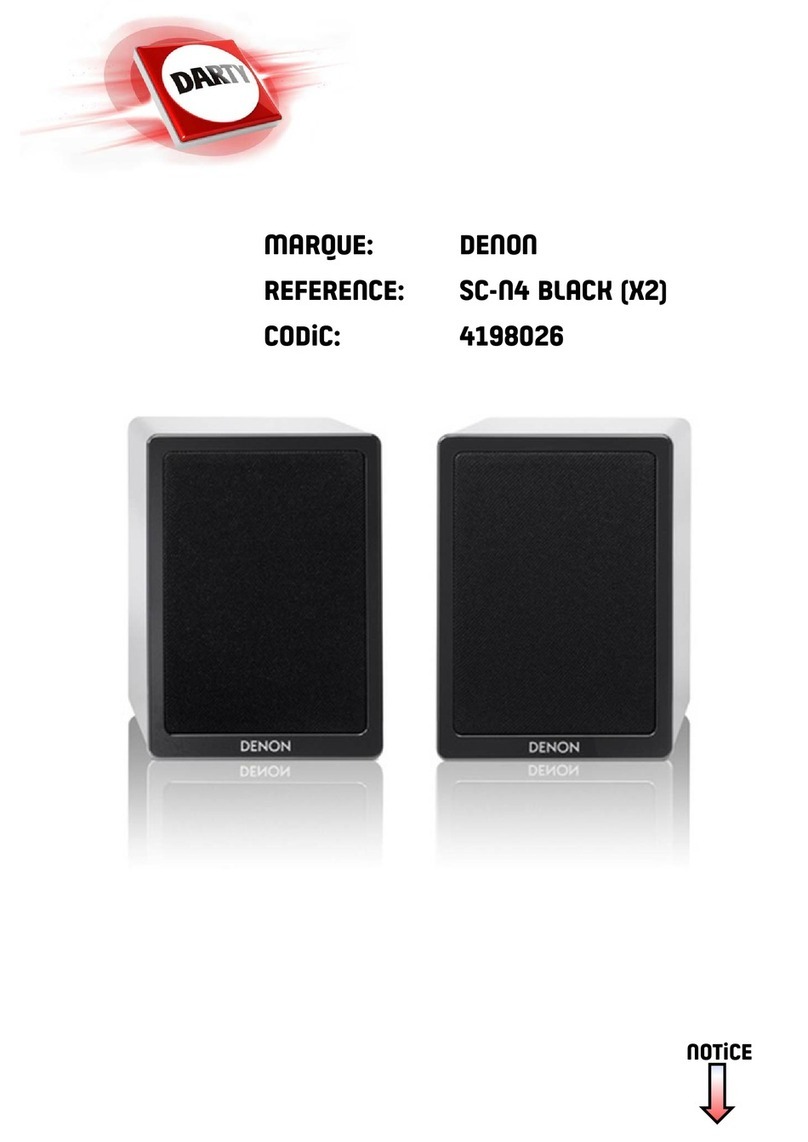 Denon SC-N4 User manual