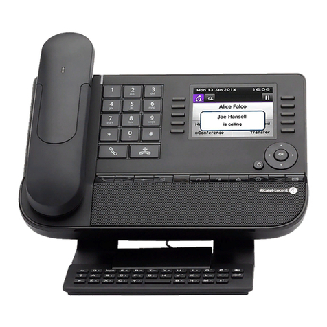Alcatel 8068 quick guide