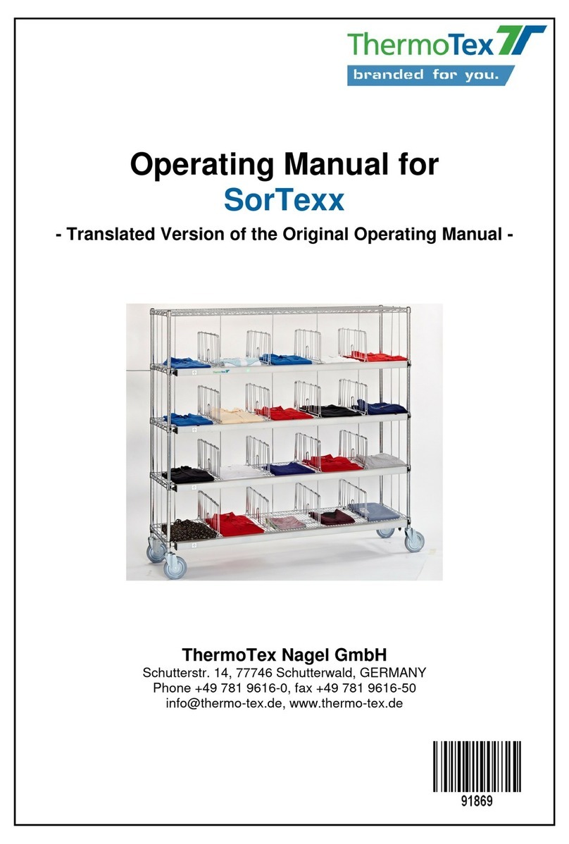 ThermoTex SorTexx User manual