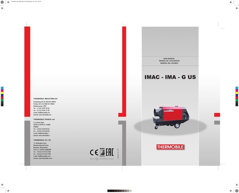 THERMOBILE IMAC User manual