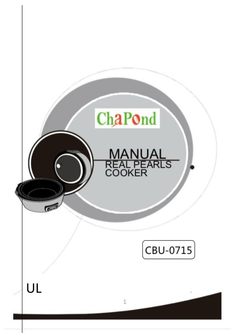 Chapond CBU-0715 manual