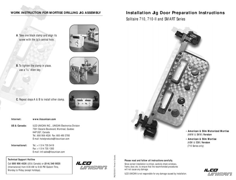 ILCO Unican DT-509275 AMM User manual