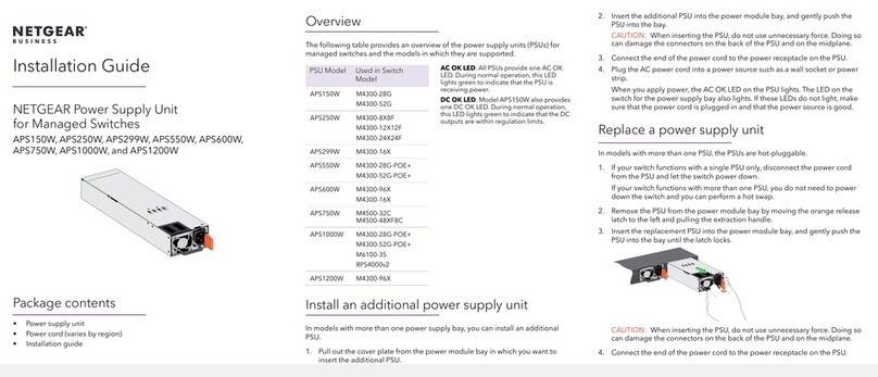 NETGEAR APS150W User manual NETGEAR APS150W User manual