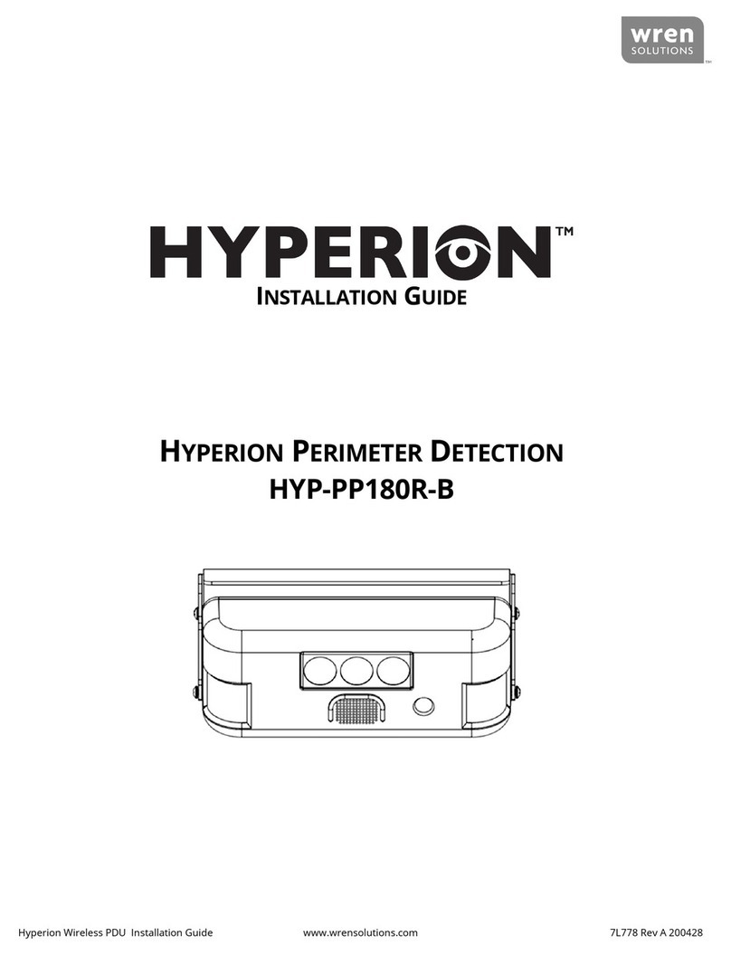 Wren HYPERION HYP-PP180R-B installation guide