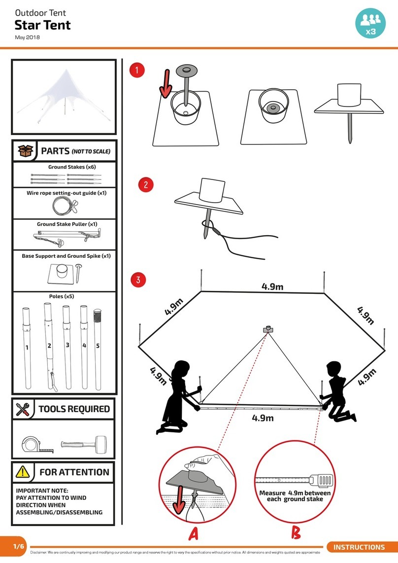 Amtex Star Tent instructions