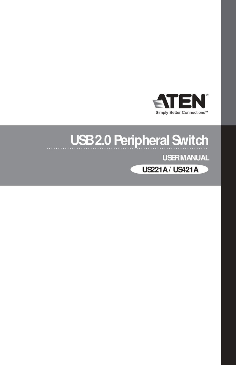 ATEN US221A user manual