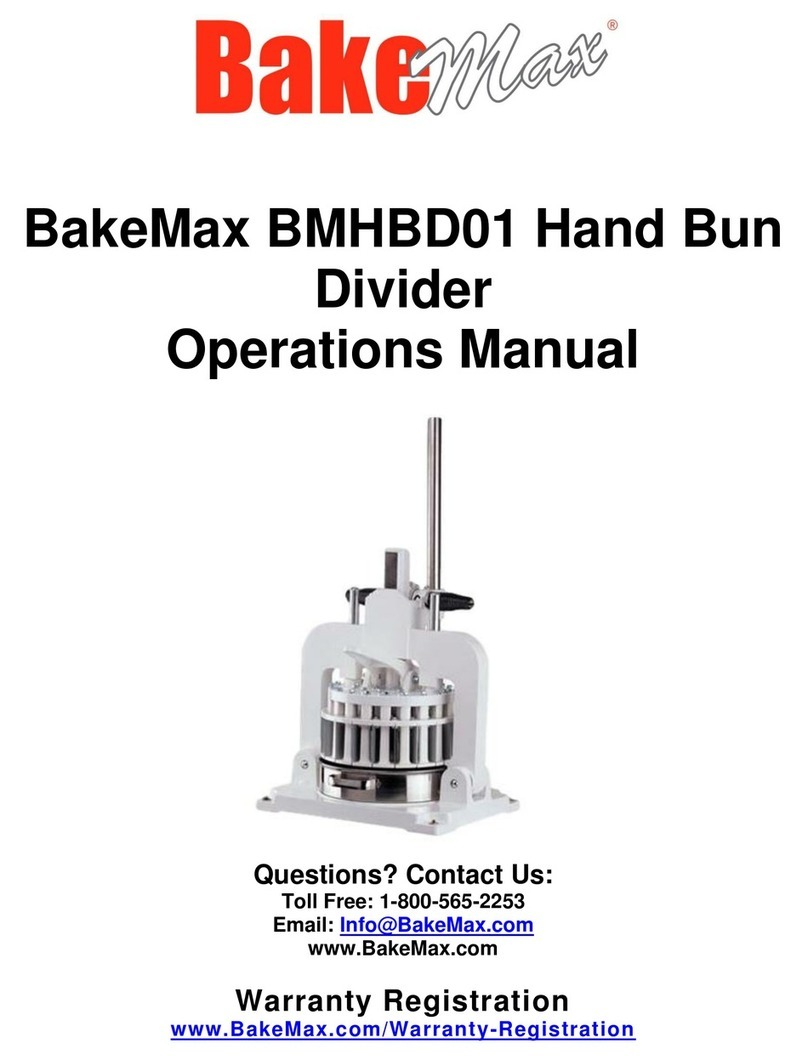 Bake Max BMHBD01 Operation manual