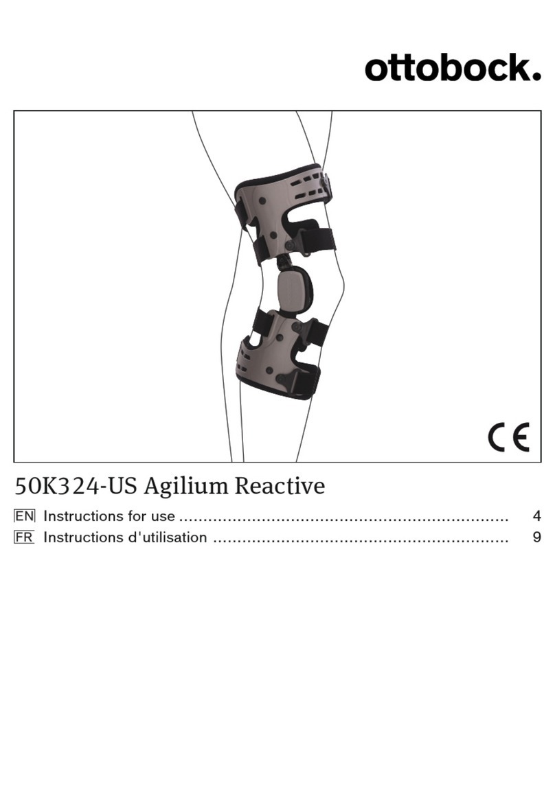 Otto Bock Agilium Reactive 50K324-US Instructions for use