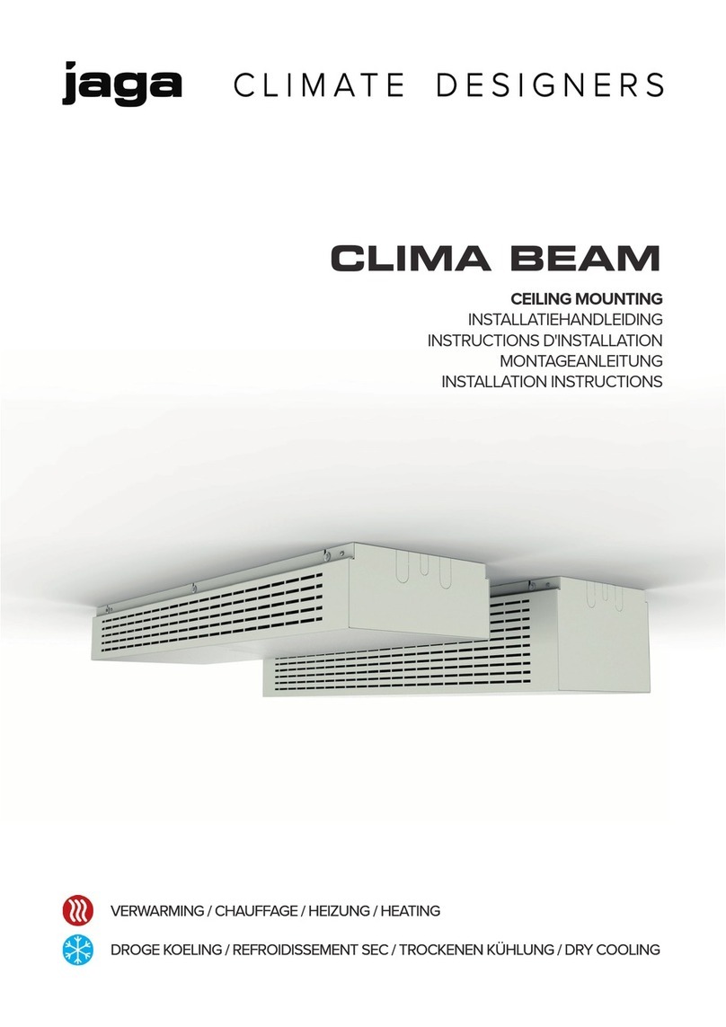 Jaga CLIMA BEAM installation instructions