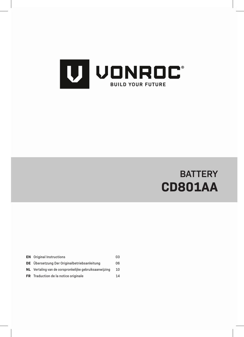 VONROC CD801AA Original instructions