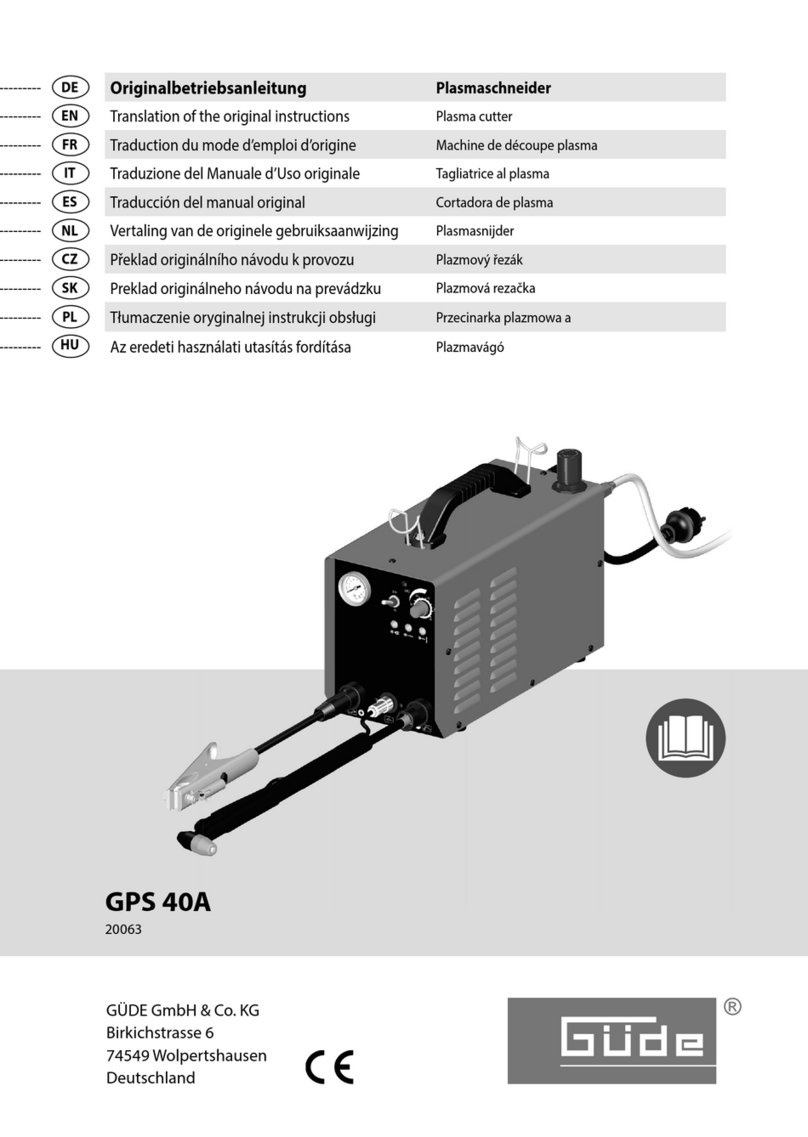 Gude GPS 40A User manual