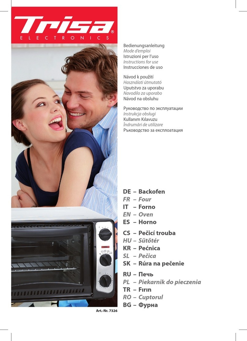 Trisa electronics 7326 Instructions for use