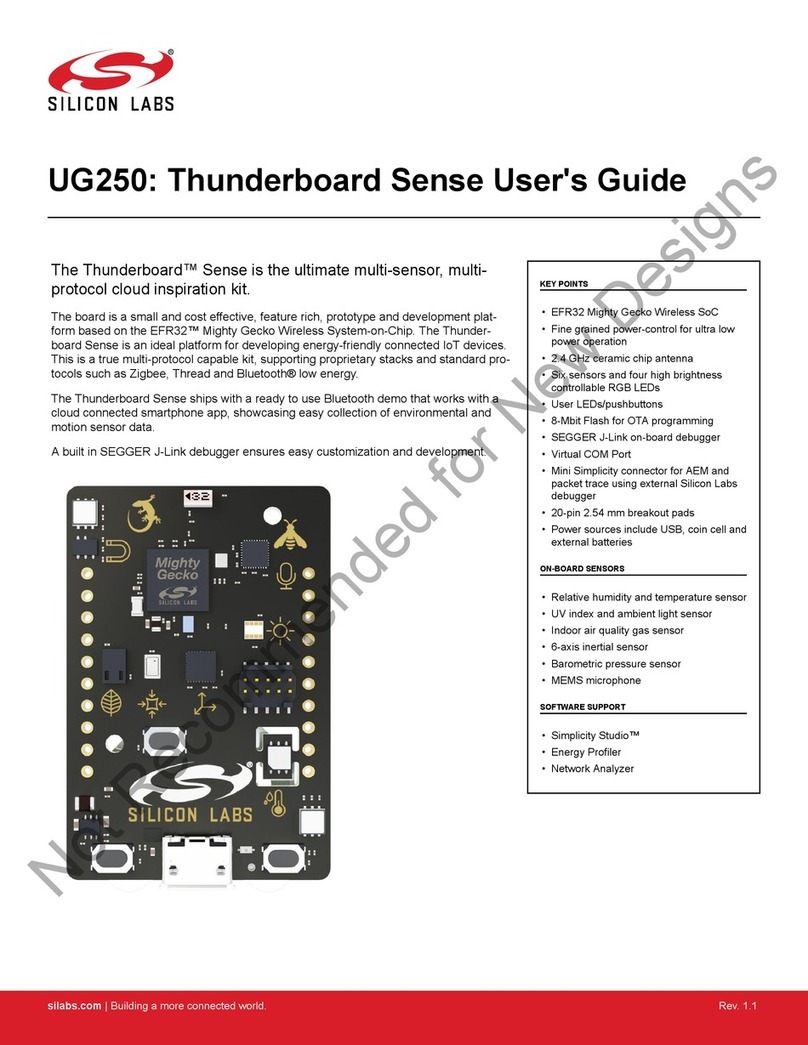 Silicon Laboratories Thunderboard Sense UG250 user guide