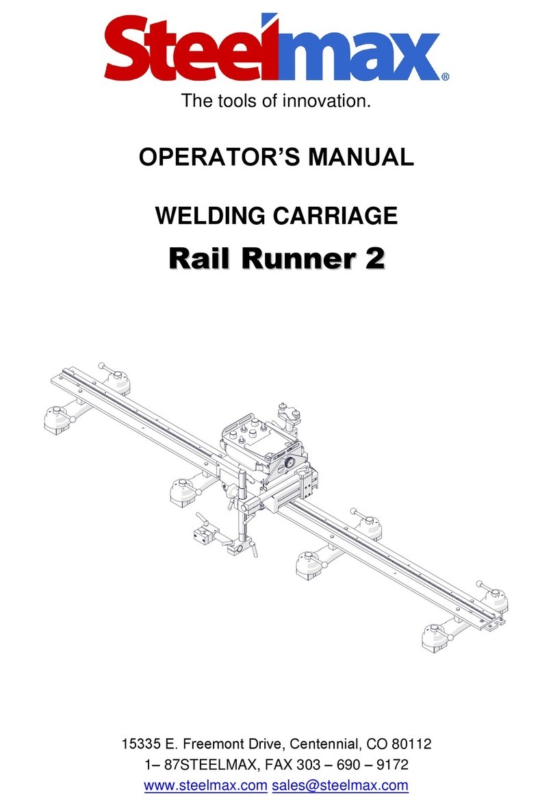 SteelMax Rail Runner 2 Operator's manual SteelMax Rail Runner 2 Operator's manual