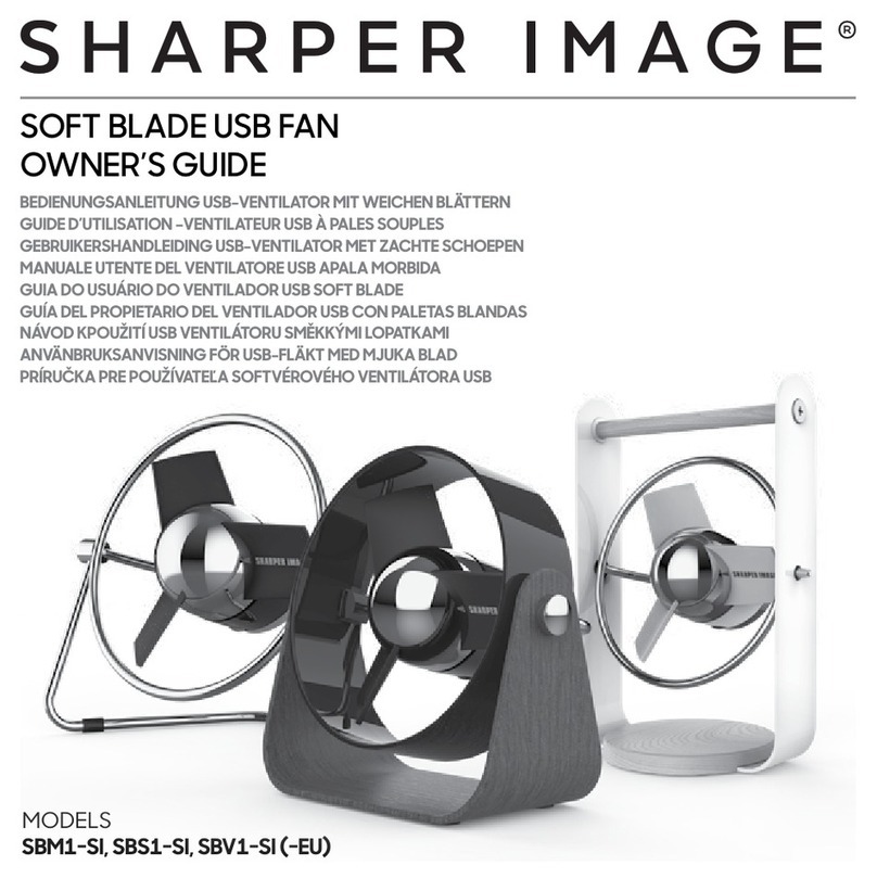 Sharper Image SBM1-SI User manual
