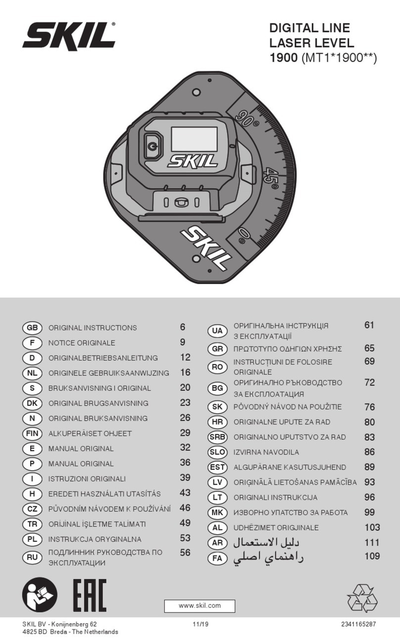 skill 1900 Original instructions